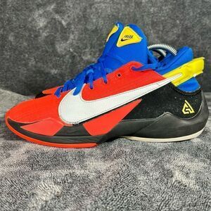 Nike Zoom Freak 2 BrIght Crimson Red White Size 6.5 Y Womens 8